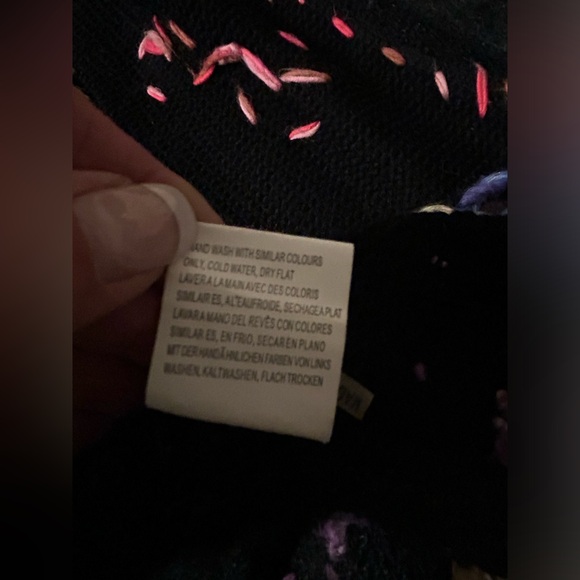 Anthro Griffolie Paris Mohair Sweater Coat Size 2 (S) - Picture 12 of 12